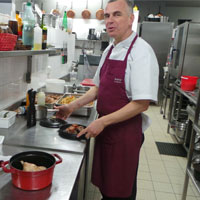 Benoît DEBAILLY Chef de l'Auberge la Gaillotière - 44690 Chateau-Thebaud
