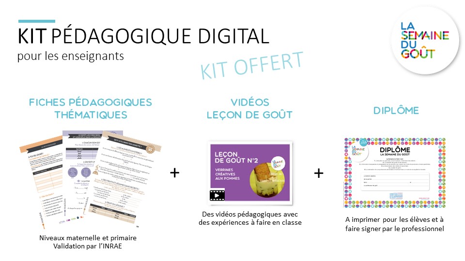 Kit digital LECON DE GOUT enseignant